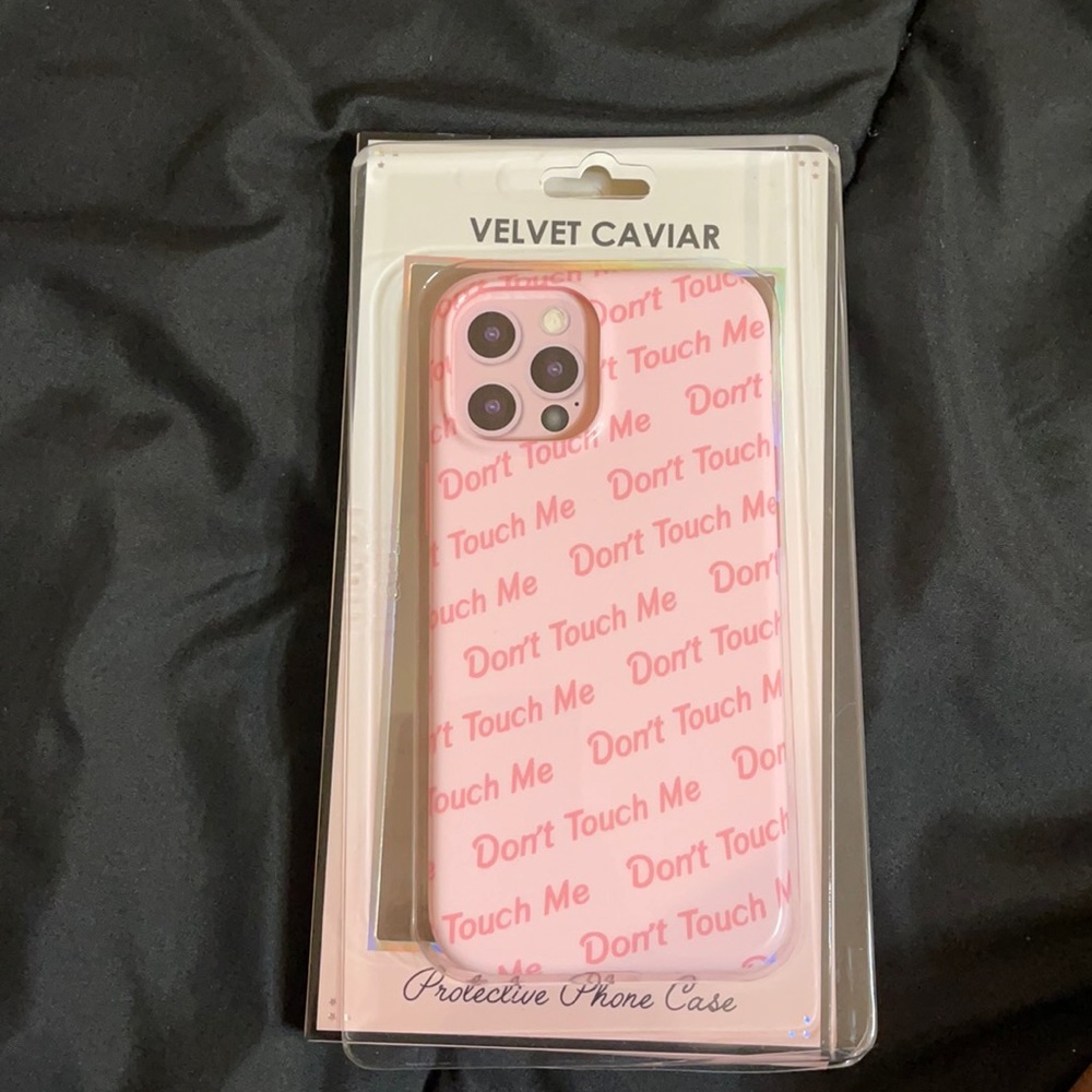 Don’t touch phone case